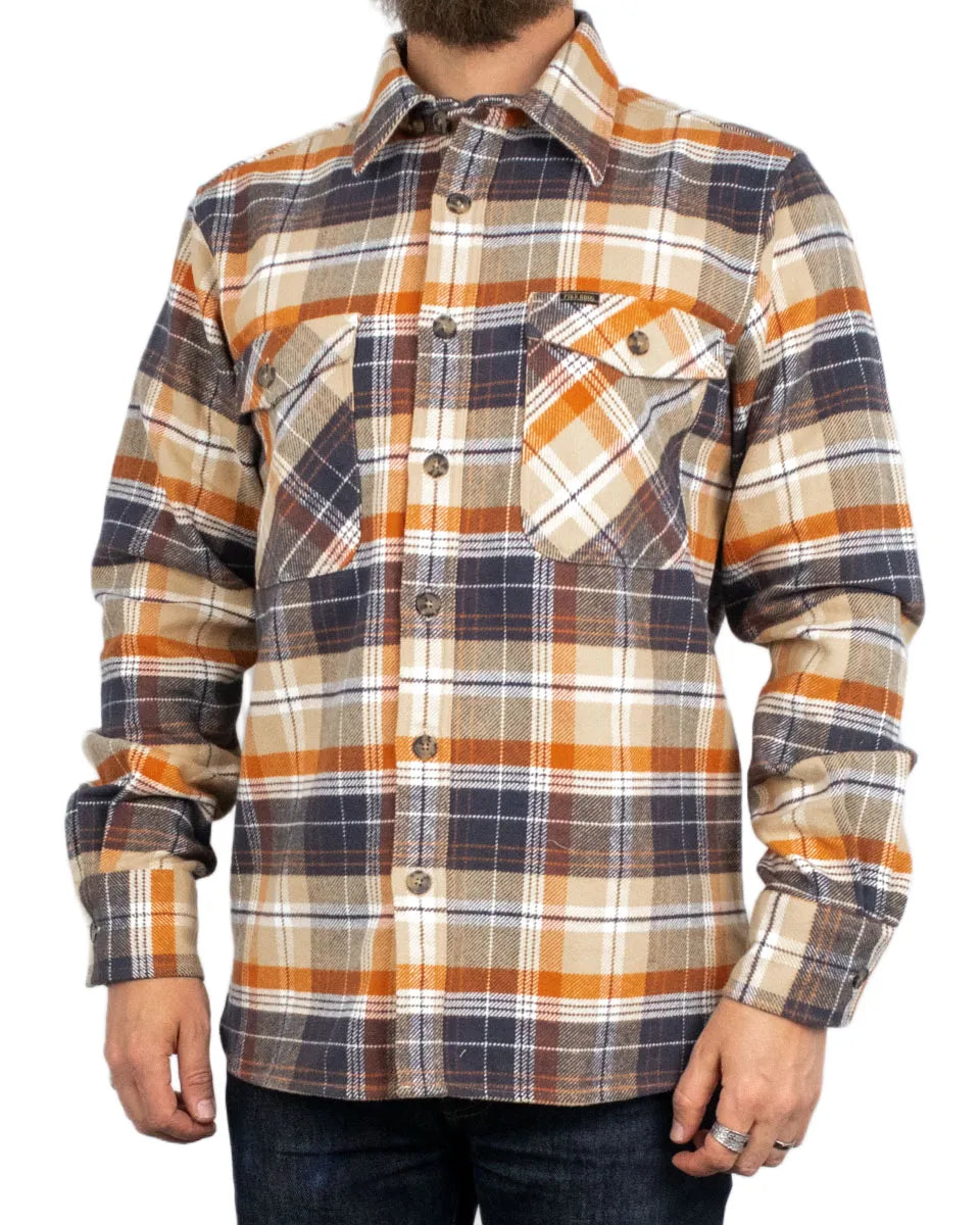 Pike Brothers - FlanellSkjorta - 1943 CPO Barrow - Orange