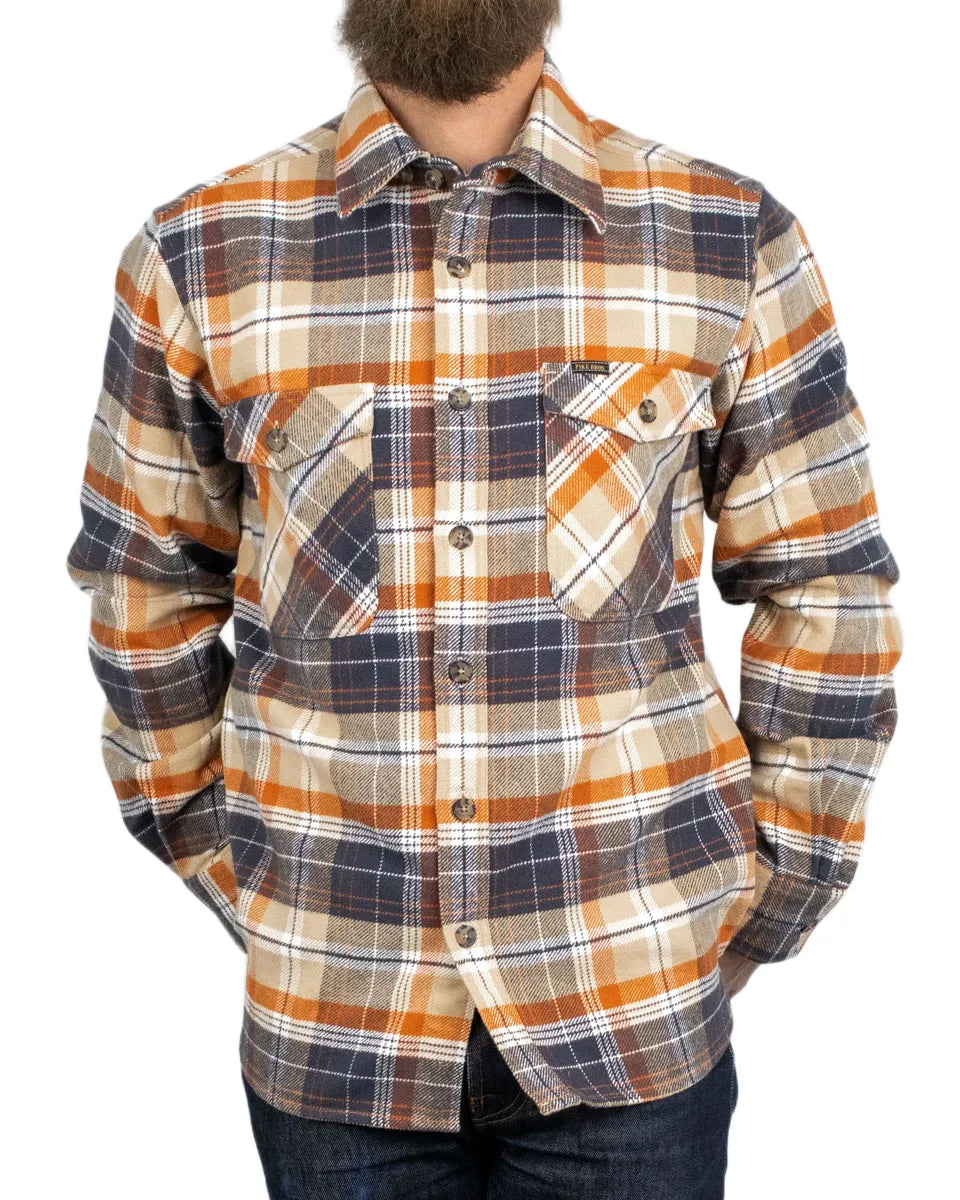 Pike Brothers - FlanellSkjorta - 1943 CPO Barrow - Orange