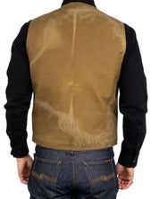 Pike Brothers - Vaxad Väst - 1937 Roamer Vest - Brun