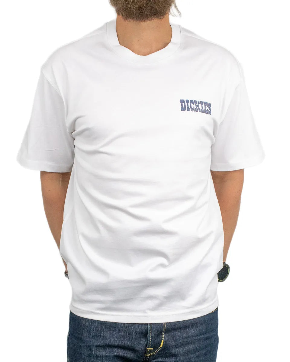 Dickies - T-Shirt - Plain City - Nycklar - Vit