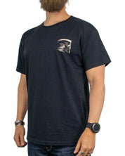 Pike Brothers - T-Shirt - Grim Reaper - Svart