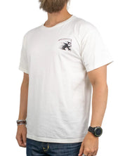 Pike Brothers - T-Shirt - Grim Reaper - Vit