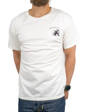 Pike Brothers - T-Shirt - Grim Reaper - Vit