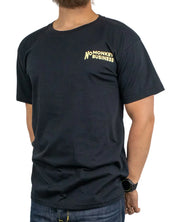 Pike Brothers - T-Shirt - No Monkey Business - Svart