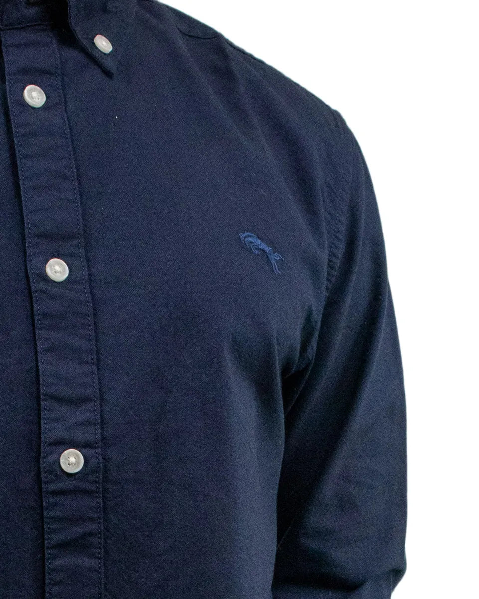 Wrangler - Oxford Skjorta - Navy