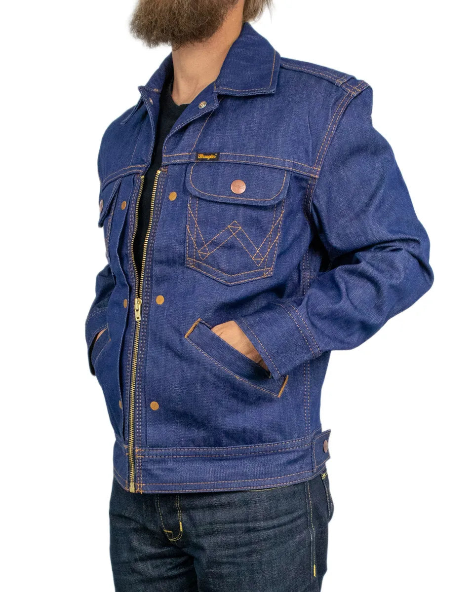 Wrangler - Jeansjacka - Super Wrangler - Blå