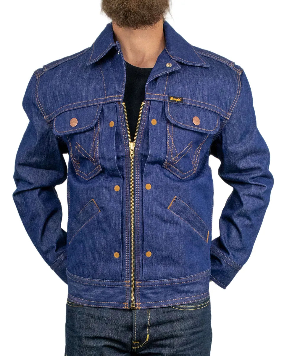 Wrangler - Jeansjacka - Super Wrangler - Blå