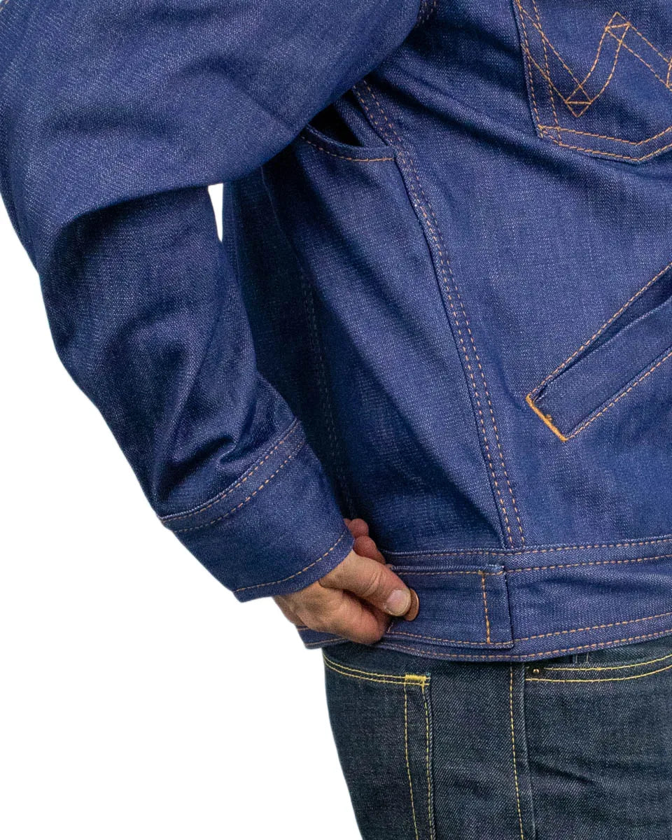 Wrangler - Jeansjacka - Super Wrangler - Blå