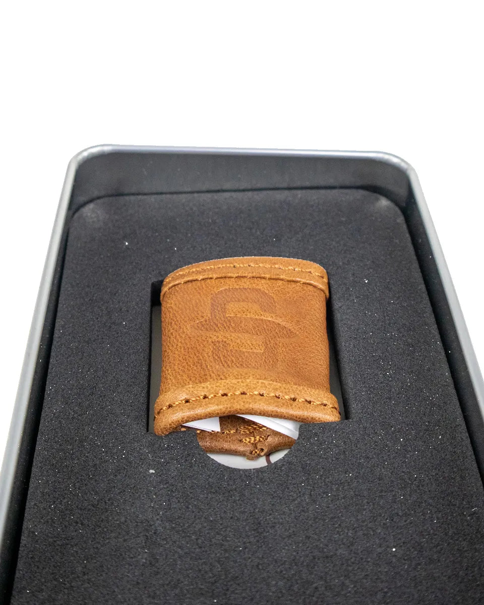 Stetson - Bandana leather loop - Brun