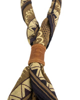 Stetson - Bandana leather loop - Brun