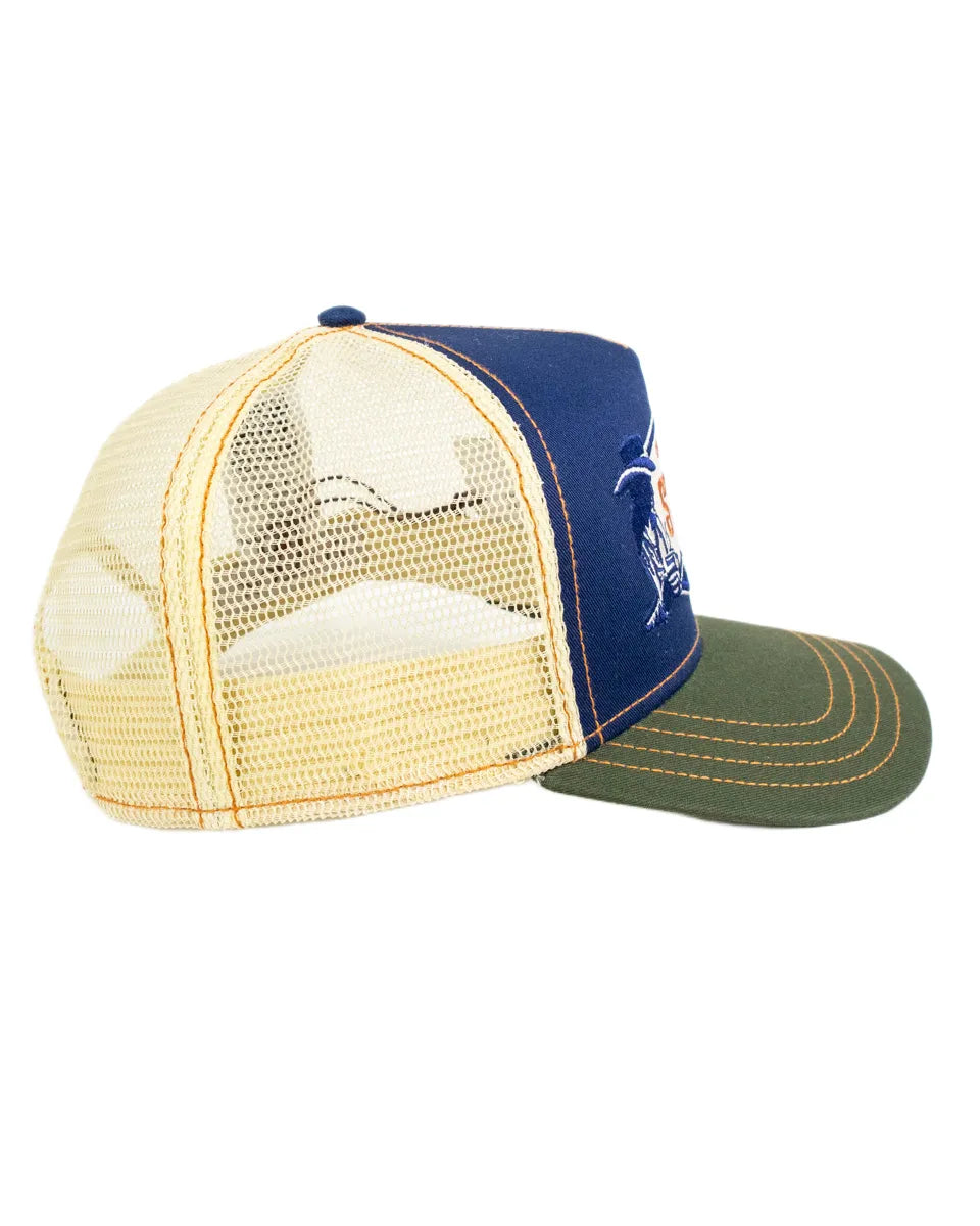 Stetson - Truckerkeps - Cowboy Coffee - Brun/Navy