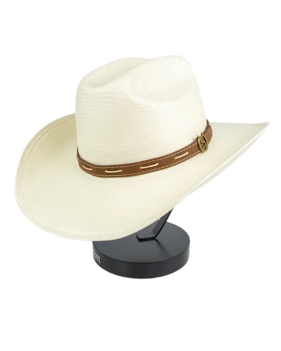 Stetson - Western Toyo Hatt - Beige