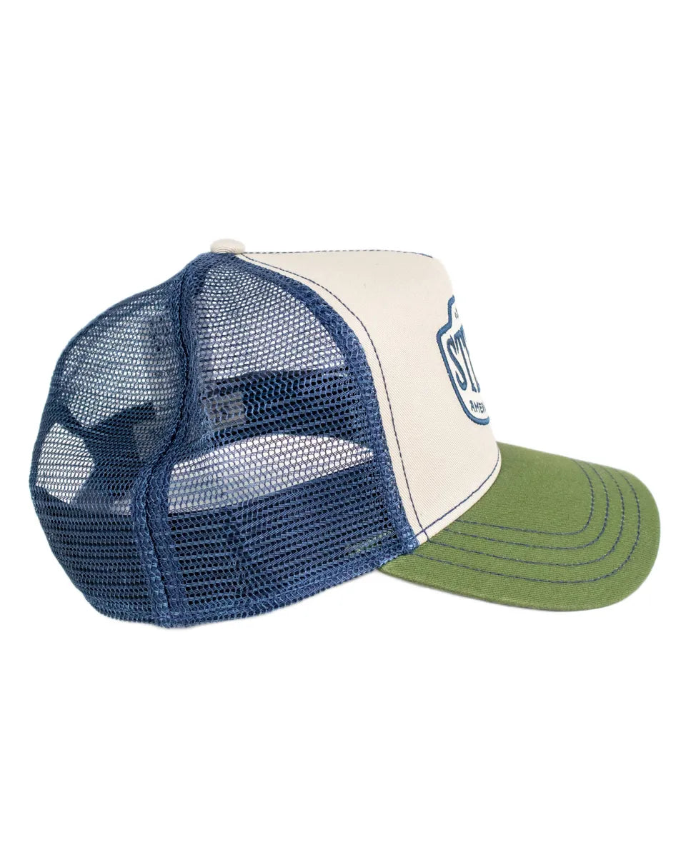 Stetson - Truckerkeps - Western Patch - Beige