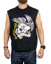 Brixton - Linne - Wolcott Muscle Tank - Svart