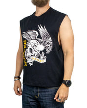 Brixton - Linne - Wolcott Muscle Tank - Svart