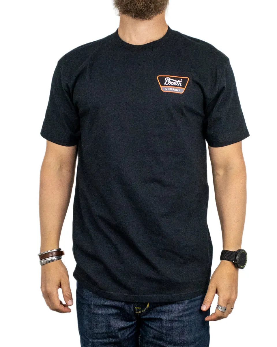 Brixton - T-Shirt - Linwood - Svart