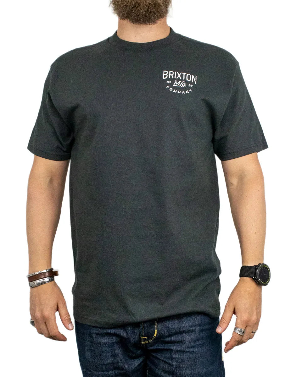 Brixton - T-Shirt - Fremont - Vintage Svart