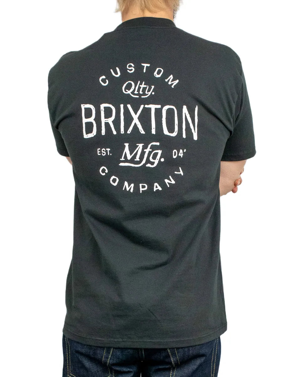 Brixton - T-Shirt - Fremont - Vintage Svart