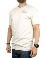 Brixton - T-Shirt - Bulldogger - Tjur - Krämvit