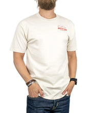 Brixton - T-Shirt - Bulldogger - Tjur - Krämvit