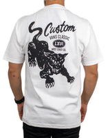 Vans - T-Shirt - Custom Cat - Vit