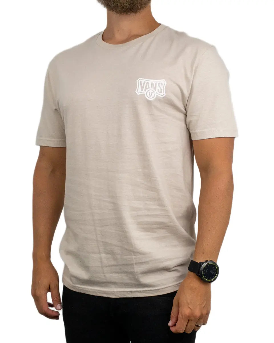 Vans - T-Shirt - Custom And Classic - Beige