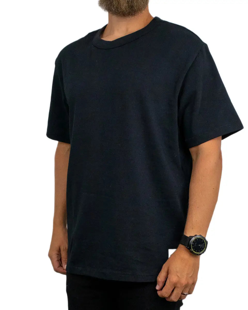 Wrangler - Tung T-shirt - SS Solid Tee Black - Svart