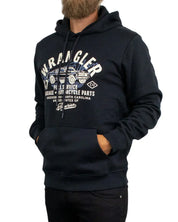 Wrangler - Hoodie - Americana Black Beauty - Svart