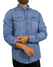 Lee Jeans - Skjorta - Regular Western Shirt Cliffside - Blå
