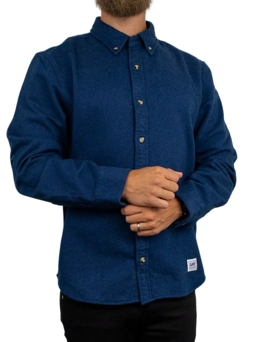 Lee Jeans - Skjorta - Workwear Button Down Insignia Blue - Blå