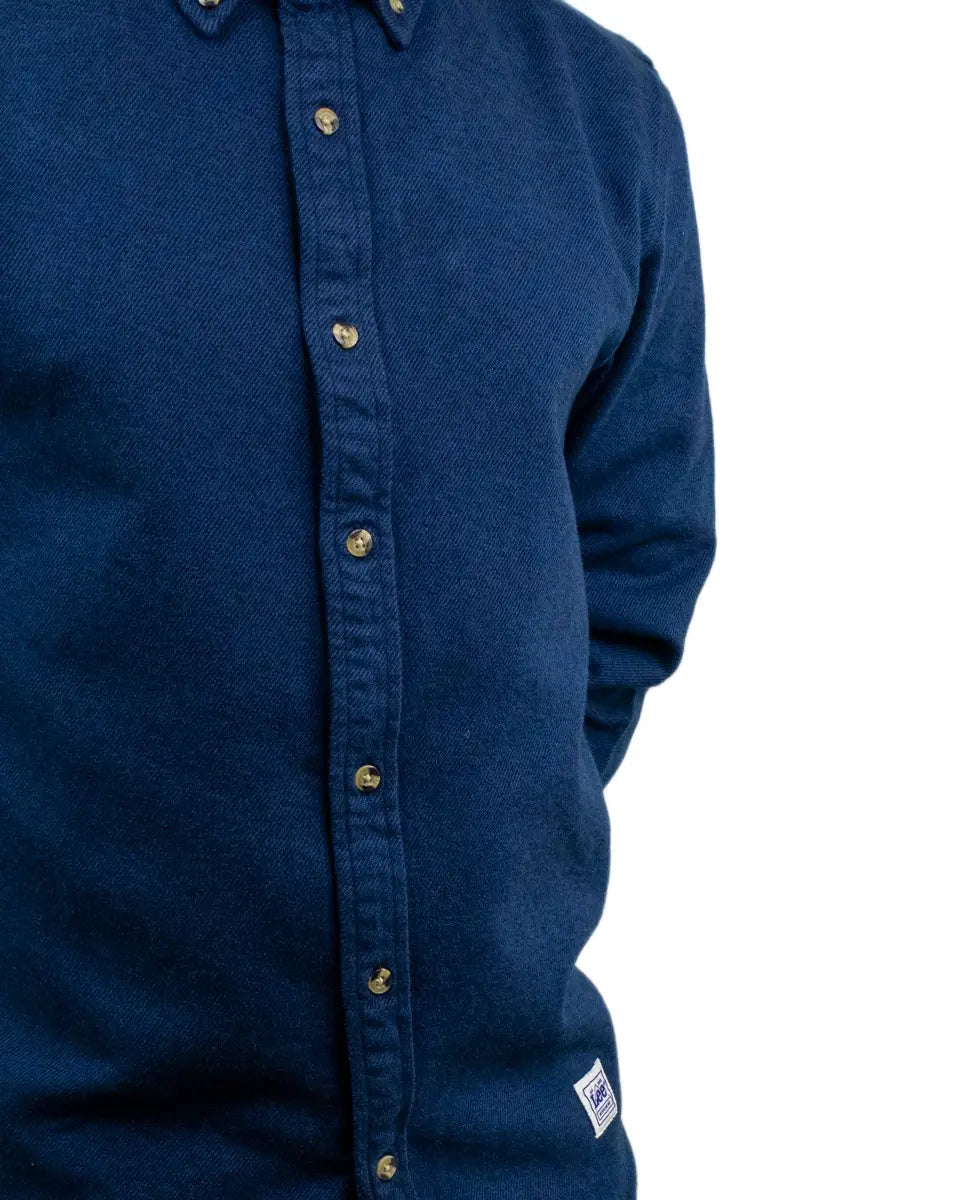 Lee Jeans - Skjorta - Workwear Button Down Insignia Blue - Blå