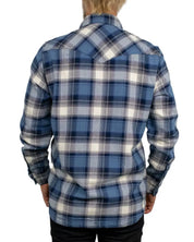 Wrangler - Skjorta - Western Utility Shirt Bering Sea - Blå