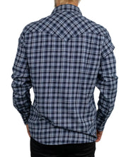 Wrangler - Skjorta - Western Shirt Deep Blue - Blå