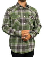 Wrangler - Skjorta - Western Shirt Pesto - Grön