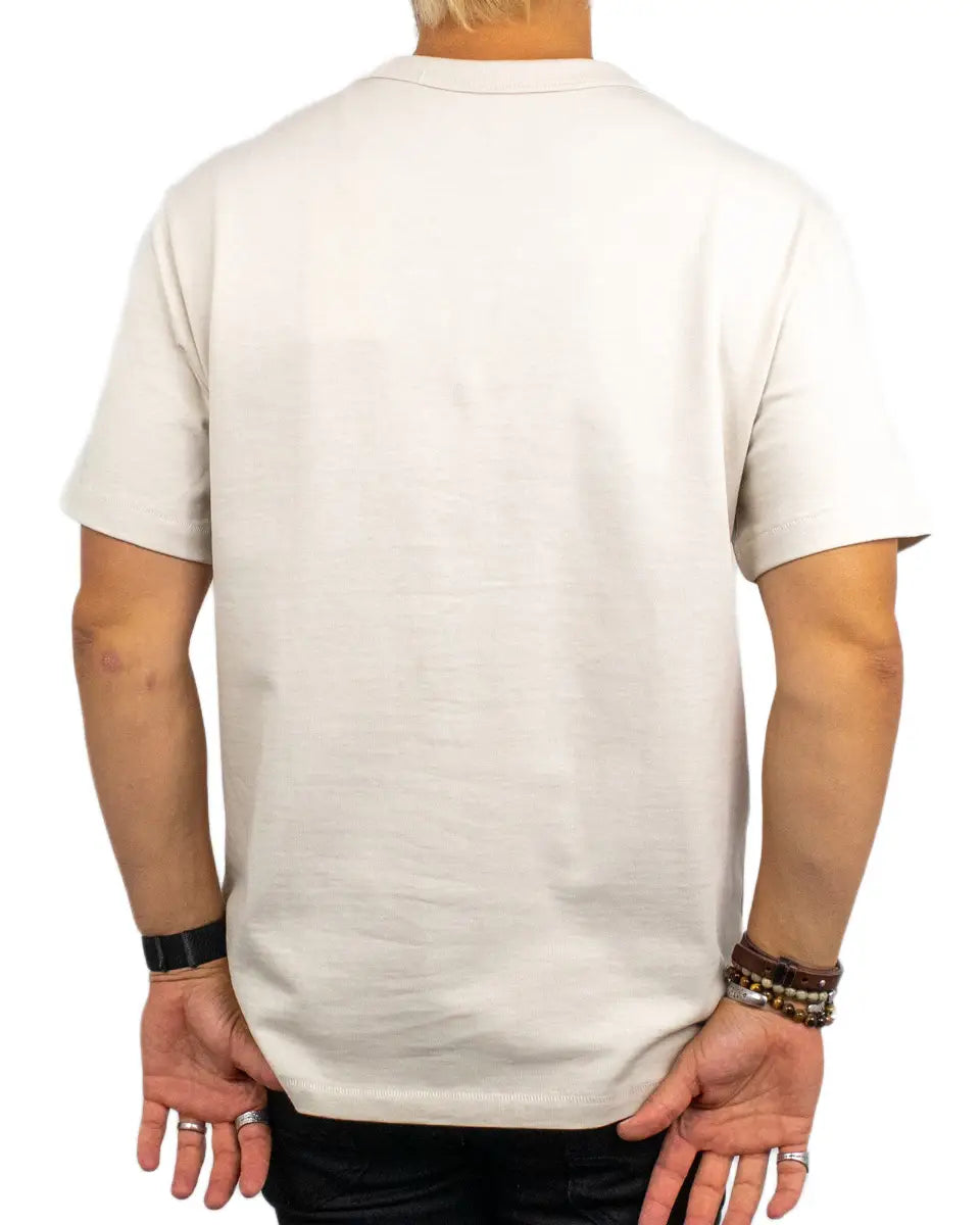 Wrangler Solid Tee i bruten vit, baksida