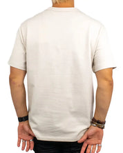 Wrangler Solid Tee i bruten vit, baksida