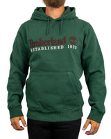Timberland - Hoodie - 1973 Embroidered Logo - Grön