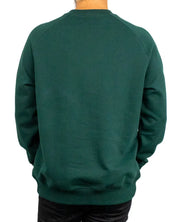 Timberland Exeter River sweatshirt i mörkgrön, baksida