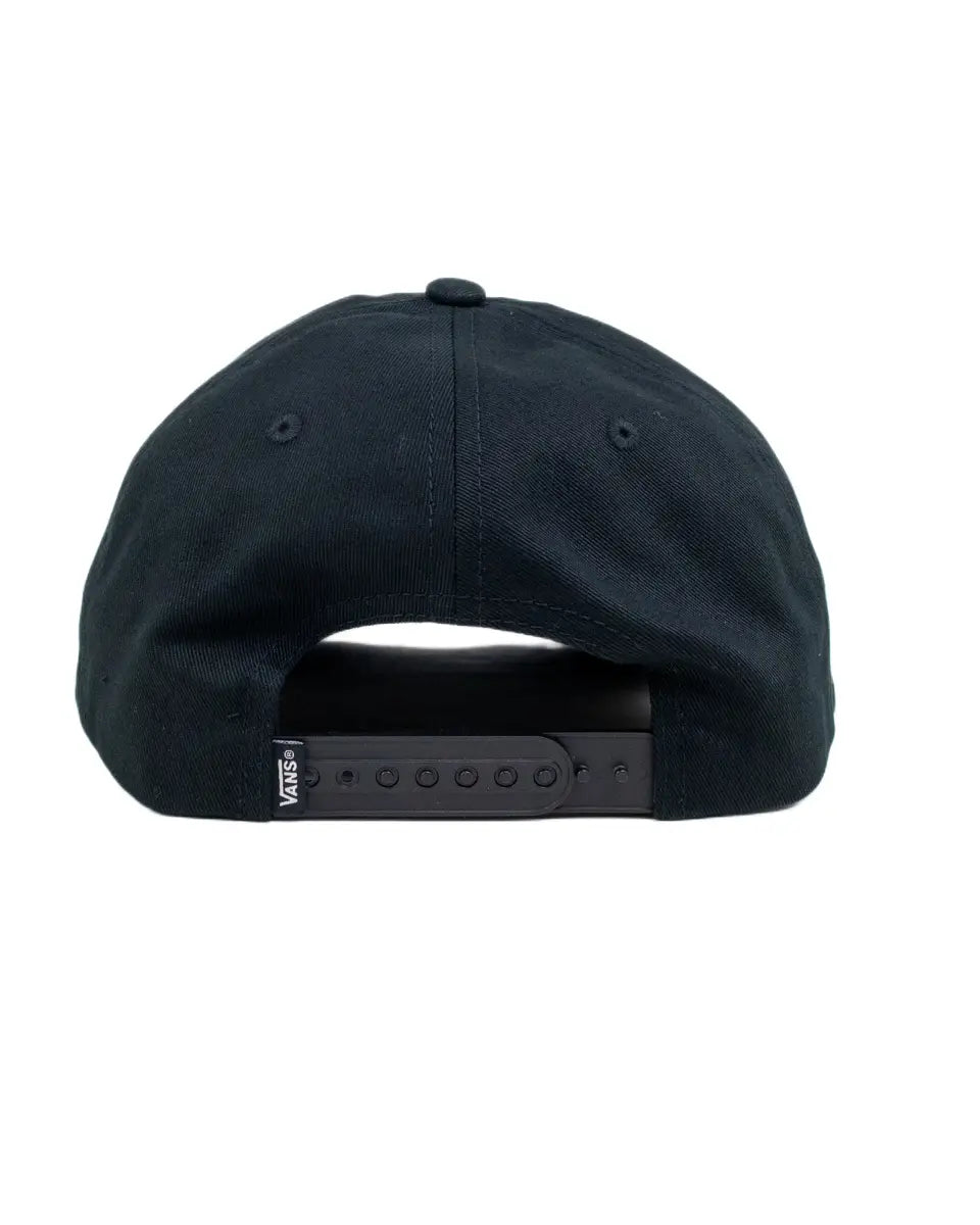 Vans Classic Snapback keps i svart, baksidan med snapback