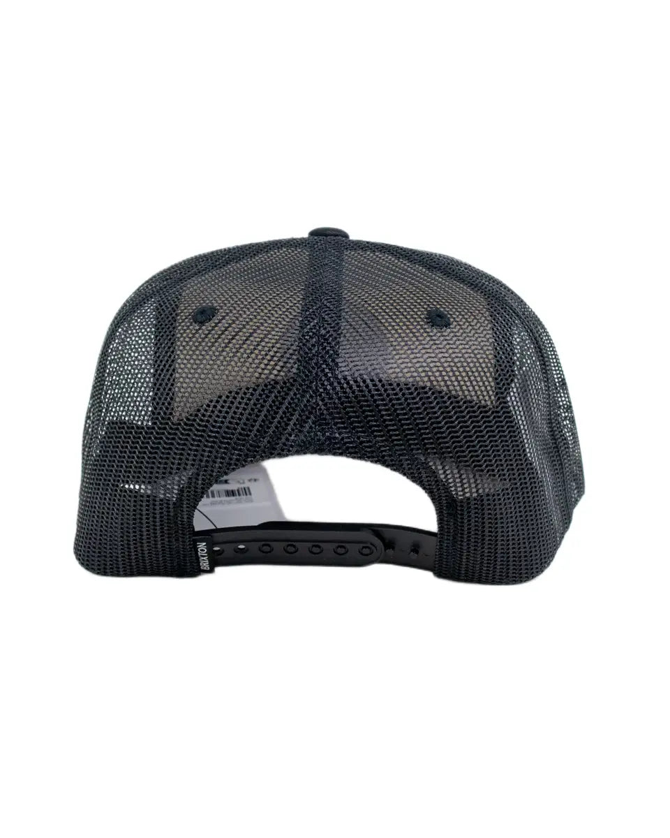 Brixton Oath MP truckerkeps i vitt och svart, baksidan i mesh med snapback