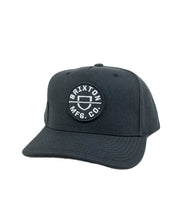 Brixton Crest MP keps i svart, snett framifrån