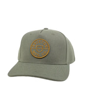 Brixton Crest MP keps i olivgrönt, snett framifrån