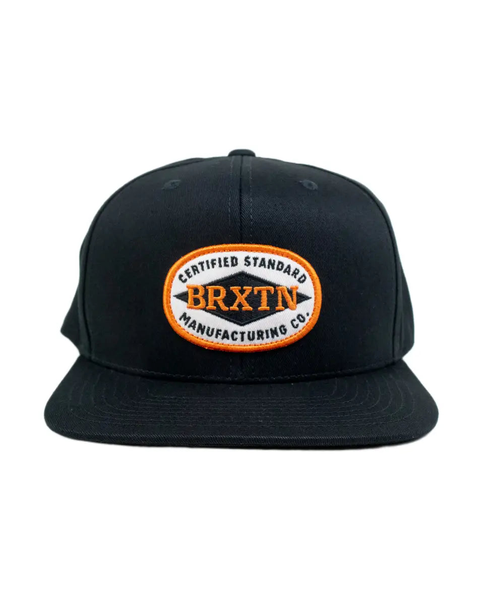 Brixton Meyers keps i svart, framifrån