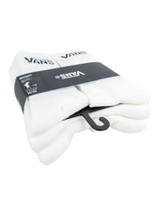 Vans Classic Crew strumpor i vitt, 6-pack, förpackningen snett från sidan