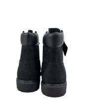 Timberland Premium 6-Inch känga i svart, paret bakifrån