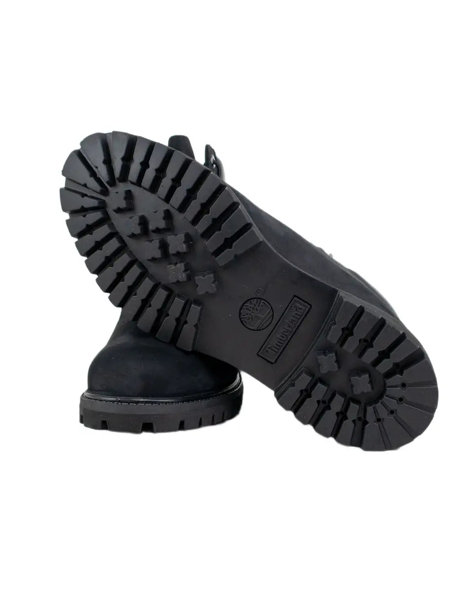 Timberland Premium 6-Inch känga i svart, sulans mönster