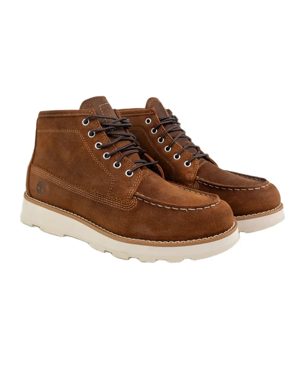 Timberland Britton Road chukka i rostbrunt, paret från sidan