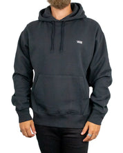 Vans Left Chest II hoodie i svart, framsida med kängurficka