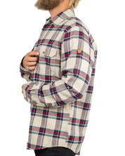 Fjällräven Övik Heavy Flannel flanellskjorta, sedd från sidan