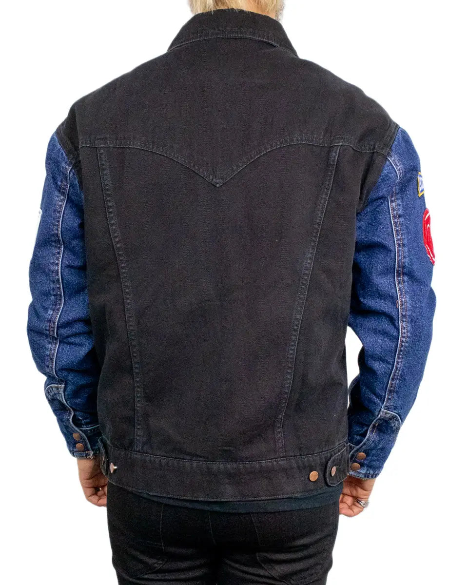 Wrangler Trailrider jeansjacka, baksida med västernok